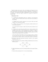 Chapter 12&nbsp;Apply backtracking to the problem of ﬁnding&nbsp;