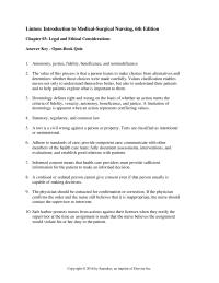 Chapter 3 Homework Informed Consent Means That Health Care Providers