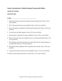 Chapter 9 Homework How Different The Dietary Planning For Older
