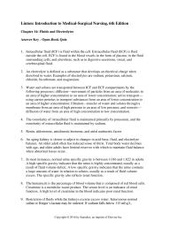 Chapter 14 Homework Total Body Water Declines With Age And