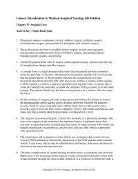 Chapter 17 Homework Some physicians order routine pain medications for the first