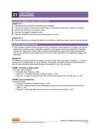 Chapter 21 Homework Inactivity Pain Drugs Various