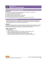 Chapter 22 Homework Avoid Arguing With Cognitively Impaired Patients Copyright