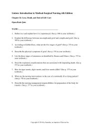 Chapter 24 Homework Describe Respiratory Manifestations That Are Associated With