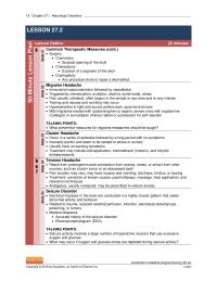 Chapter 27 Homework&nbsp;Do not attempt to restrain the patient