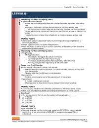 Chapter 29 Homework Review Systems Skin Condition Headache Dizziness