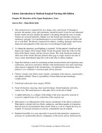 Chapter 30 Homework Functional Endoscopic Sinus Surgery Fess Nasal Obstruction