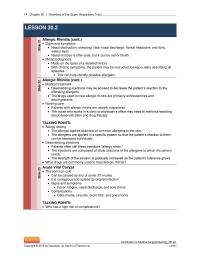 Chapter 30 Homework Symptoms Can Affect Many Aspects Life Concentration