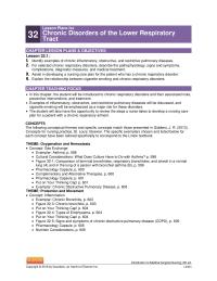 Chapter 32 Homework Have the students answer these questions prior to covering