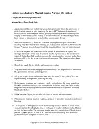 Chapter 33 Homework Stop The Transfusion Notify The Physician Immediately