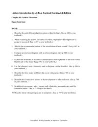 Chapter 36 Homework List The Laboratory Tests Commonly Used Diagnose