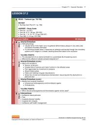 Chapter 37 Homework Gradual loss of sensory and motor function