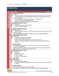 Chapter 40 Homework Colorectal Cancer Cont Interventions Risk