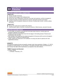 Chapter 44 Homework Common With Fractures The Long Bones Multiple