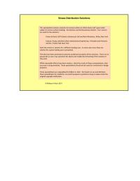 Chapter 1 Stress Distribution Solutions This Spreadsheet Contains Solutions