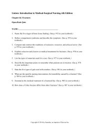Chapter 44 Homework Describe The Important Points Remember When Patients