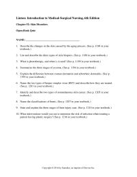 Chapter 52 Homework Identify And Describe Two Types Nonmelanoma Skin