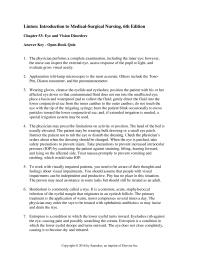 Chapter 53 Homework Work With Visually Impaired Patients You