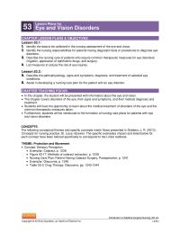 Chapter 53 Homework Sensitivity Light Photophobia Discharge From The