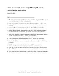 Chapter 53 Homework What Hordeolum And How Treated See 1234