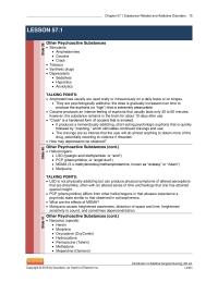 Chapter 57 Homework Amphetamines usually are used orally or intravenously
