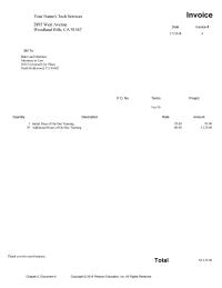 Accounting Chapter 2 Homework Description Rate Initial Hour Onsite Training Additional