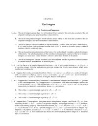 History & Theory Chapter 1 Homework Suppose that x and y are rational numbers