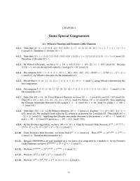 History & Theory Chapter 6 Homework Note That 1763 4143 Wilsons Theorem 40