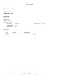 Accounting Chapter 2 Homework Check ref No 846 Payment Amount Invoices Paid