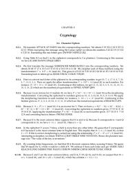 History & Theory Chapter 8 Homework Because E is the most common letter suppose that