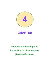 Accounting Chapter 4 Homework&nbsp;Bank Service Charges&nbsp;Business Vehicles Expense
