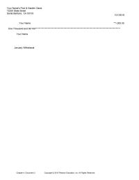 Accounting Chapter 4 Homework Santa Barbara, CA 93103