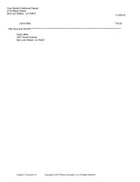 Accounting Chapter 5 Homework Grand Avenue San Luis Obispo 93407