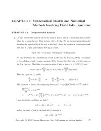 Chapter 3 Homework Therefore The Concentration Salt Time Xt50&nbsp;