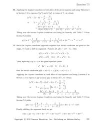 Chapter 7 Homework Thus Replacing T1 The Given Equation Yields