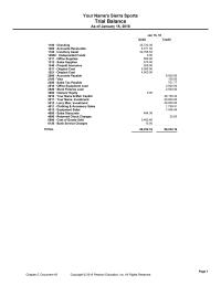 Accounting Chapter 5 Homework Your Name Investment 3012 Larry Muir
