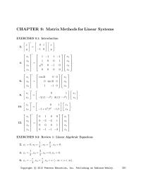 Chapter 9 Homework Finally, we eliminate 3 from the first two equations