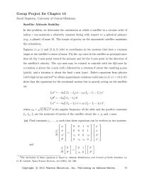 Chapter 13 Homework Rotation About The Roll Followed