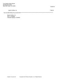 Accounting Chapter 6 Homework Inc 1801 Cascade Colorado Springs 80903