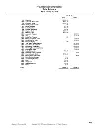 Accounting Chapter 6 Homework Sales 4012 Equipment Sales 4050