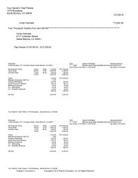 Accounting Chapter 8 Homework Names Total Fitness 1919 Broadway Santa Monica