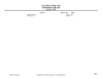 Accounting Chapter 9 Homework&nbsp;Customer&nbsp;Balance Total&nbsp;Impact Training, Inc.