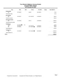 Accounting Chapter 2018 Homework Aplenty Sacramento Rental Bill Aging 3750 80000