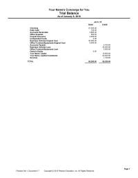 Accounting Chapter 2018 Homework Your Name Capital Your Name Capital investments Services
