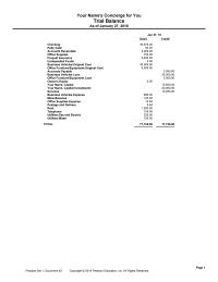 Accounting Chapter 2018 Homework Supplies Expense Postage And Delivery Rent Telephone