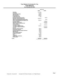 Accounting Chapter 2018 Homework Insurance Miscellaneous Office Supplies Expense Postage And