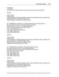 Finance Chapter 05 Differentiate between quoted rates and effective rates
