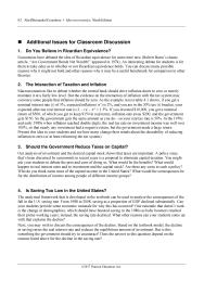 Economics Chapter 4 Our analysis of investment and the desired capital
