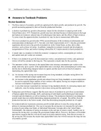Economics Chapter 6 A decline in productivity growth is the primary&nbsp;