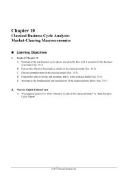 Economics Chapter 10 What should government policymakers do about them